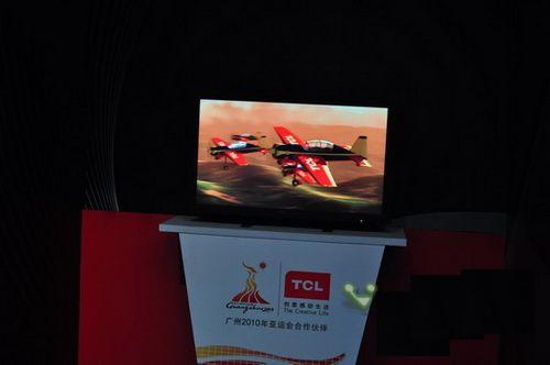 TCL 3D電視閃亮CEF，3D電視在2010真的&ldquo;火&rdquo;了