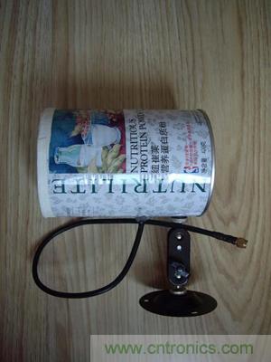 最簡單使用的天線&mdash;&mdash;罐頭天線，可做正饋大鍋饋源！ 