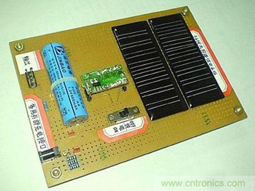 微型太陽能供電板DIY，給手電筒收音機供電