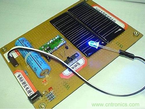 微型太陽能供電板DIY，給手電筒收音機供電