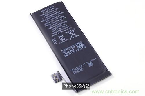 土豪金iPhone 5S拆解：內(nèi)部結(jié)構(gòu)升級(jí)，維修難度增加