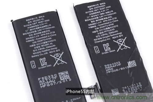 土豪金iPhone 5S拆解：內(nèi)部結(jié)構(gòu)升級(jí)，維修難度增加