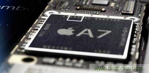A7蘋果標志上方的小小區(qū)塊是該公司自己標記出的指紋數據儲存區(qū)域