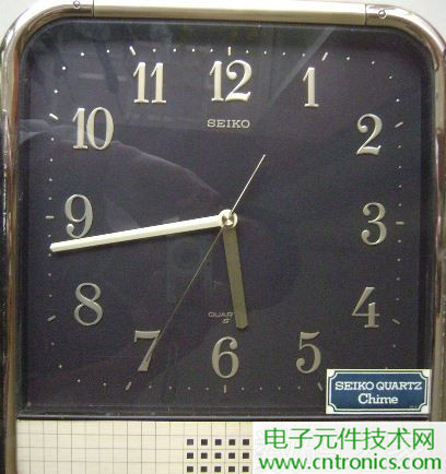 拆個老古董，日本精工石英電子掛鐘拆解