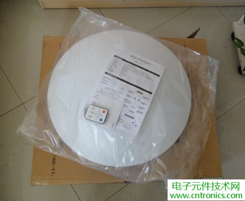 高端大氣上檔次！智能遙控調(diào)光LED吸頂燈拆解