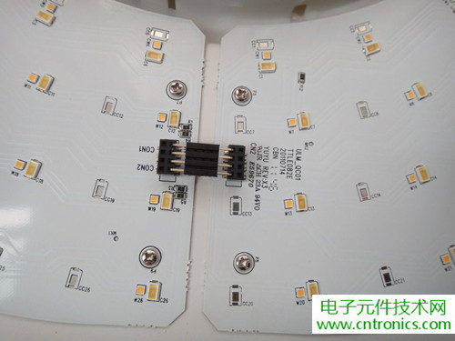 高端大氣上檔次！智能遙控調(diào)光LED吸頂燈拆解