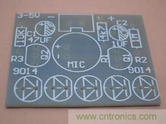 DIY：簡單自制聲控LED旋律燈