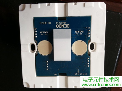 一款觸控開關拆解，做工不錯