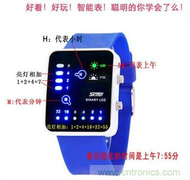 低調(diào)有內(nèi)涵！別人看不懂的LED電子表DIY