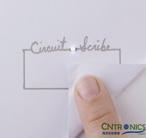 大開眼界，一支可以畫電路板的筆！