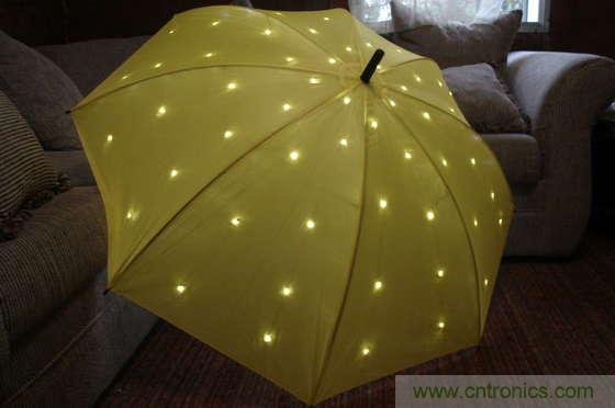 創(chuàng)意DIY！送女朋友的絕妙禮物，LED星光傘！