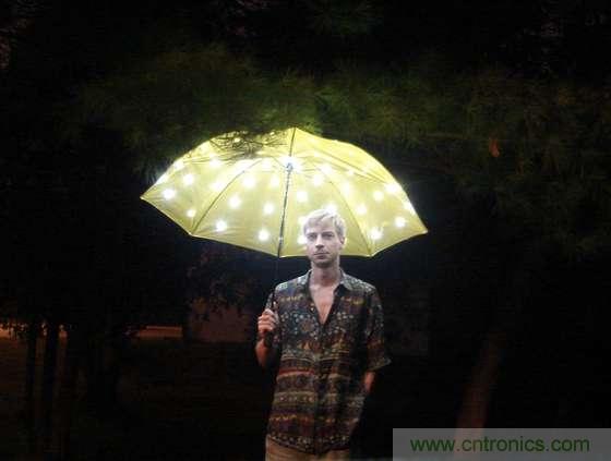創(chuàng)意DIY！送女朋友的絕妙禮物，LED星光傘！