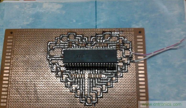 三八節(jié)將至！DIY心形LED流水燈！你們懂的~