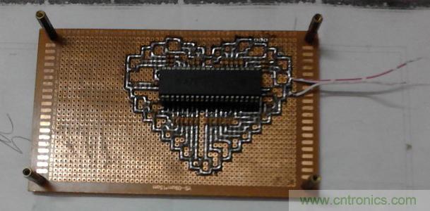 三八節(jié)將至！DIY心形LED流水燈！你們懂的~