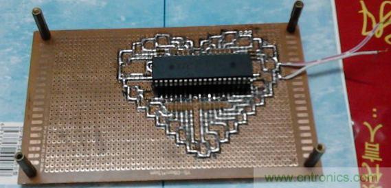 三八節(jié)將至！DIY心形LED流水燈！你們懂的~