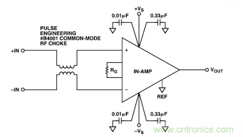 放大電路普及:射頻干擾整流誤差電路設(shè)計(jì)