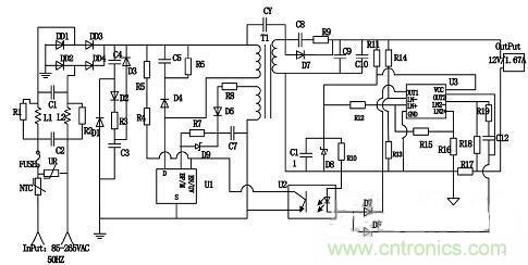 大功率的LED設(shè)計(jì)，轉(zhuǎn)換率達(dá)到83%以上！