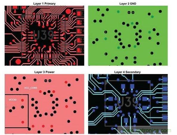CAM的原圖屏幕單幅圖， 100球的csBGA 