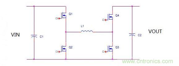 四開關(guān)buck-boost的拓?fù)? width=
