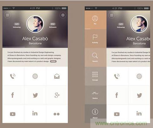 讓圖片帶你走進(jìn)驚艷實(shí)用的手機(jī)APP菜單世界！