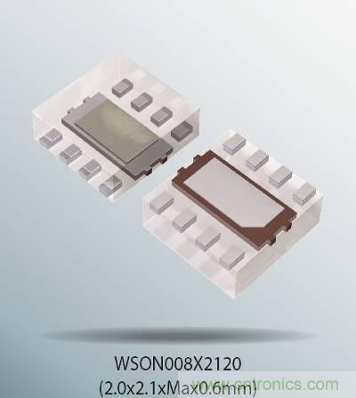 圖2：ROHM色彩傳感器BH1745NUC外觀(guān)