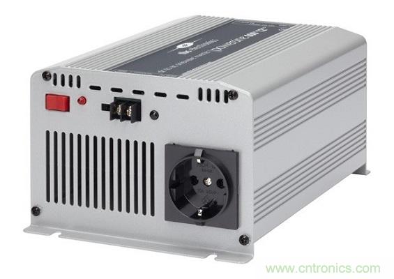 圖1：TBSPowersinePS600-12是利用汽車電池為筆記本電腦充電的理想工具。