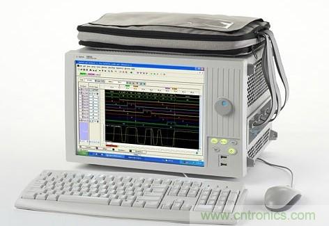 通過適配器連接iDevice與測試設(shè)備。