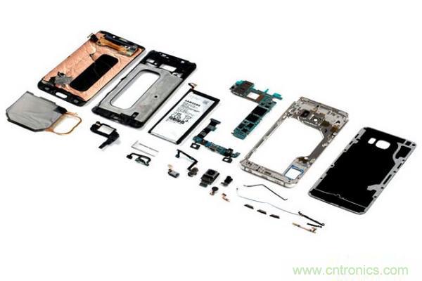 三星S6 Edge+拆解：比S6 Edge加在哪里？