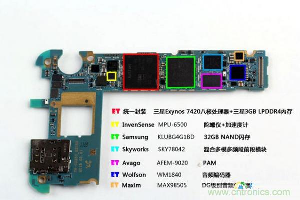 三星S6 Edge+拆解：比S6 Edge加在哪里？