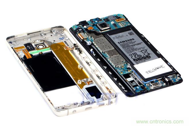 Galaxy Note5拆解，與S系列差距日漸模糊
