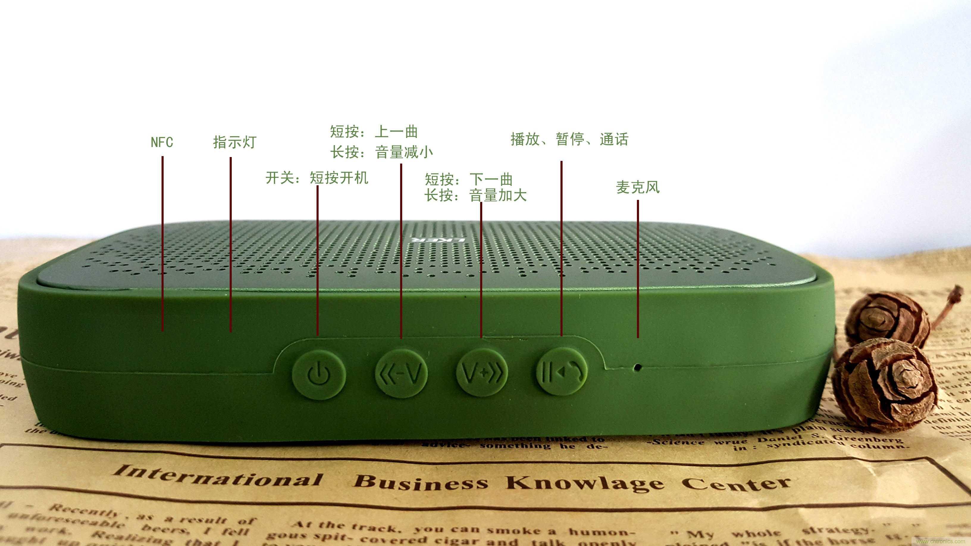 搞怪&ldquo;美人魚(yú)&rdquo;盡享靈克藍(lán)牙音箱的天籟之音！