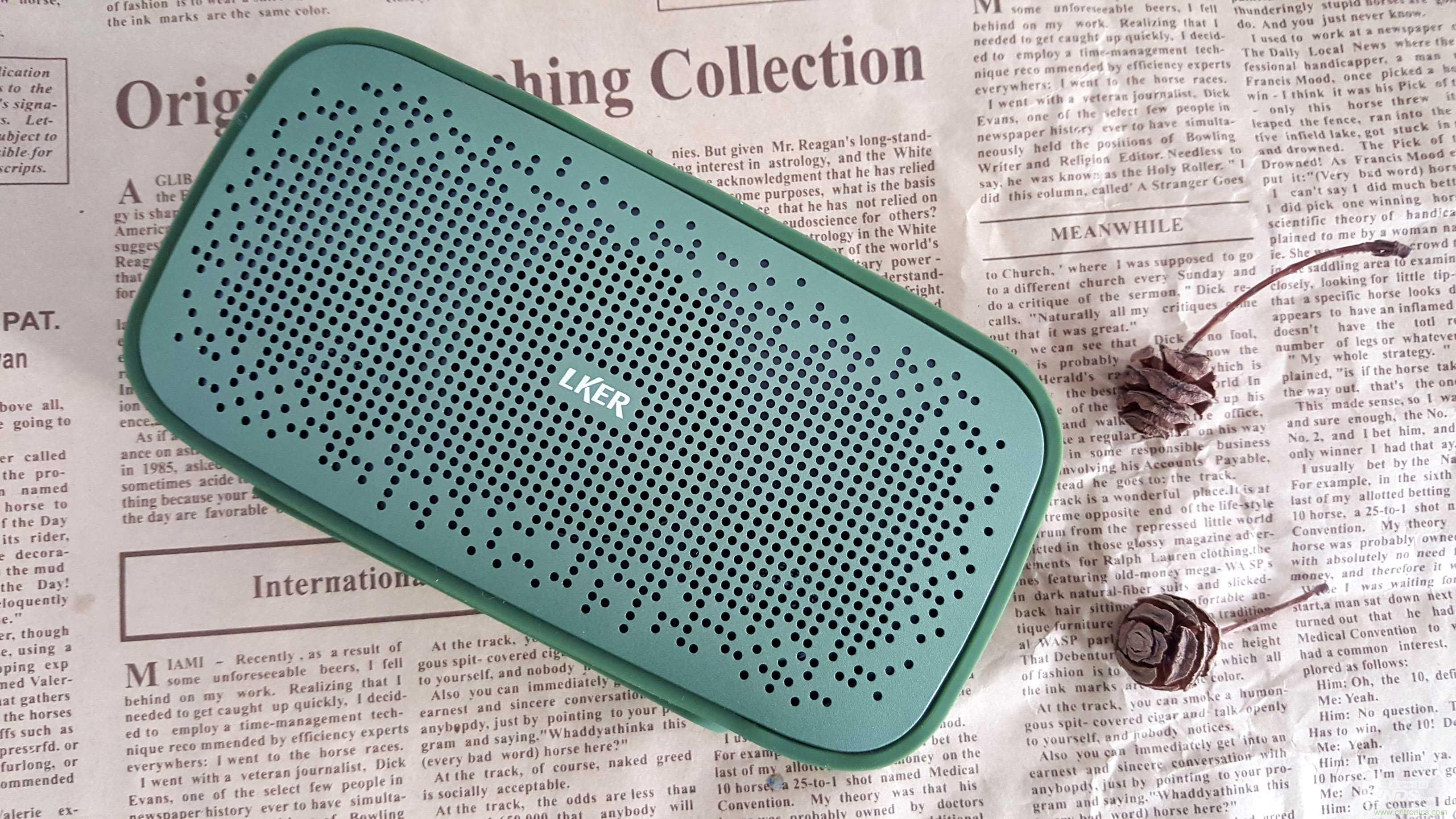 搞怪&ldquo;美人魚(yú)&rdquo;盡享靈克藍(lán)牙音箱的天籟之音！