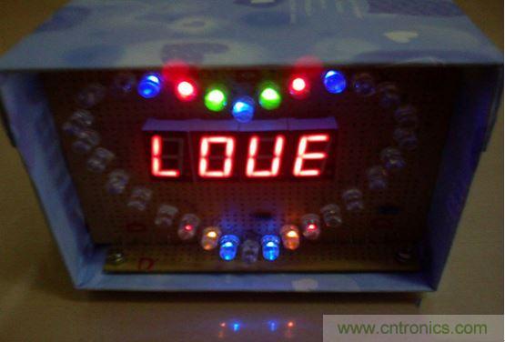 零基礎小白也可以做的愛心彩燈，送給心愛的Ta