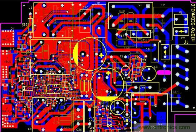 【導讀】對于一個新設計的電路板，調(diào)試起來往往會遇到一些困難，特別是當板比較大、元件比較多時，往往無從下手。但如果掌握好一套合理的調(diào)試方法，調(diào)試起來將會事半功倍。  　　對于剛拿回來的新pcb板，我們首先要大概觀察一下，板上是否存在問題，例如是否有明顯的裂痕，有無短路、開路等現(xiàn)象。如果有必要的話，可以檢查一下電源跟地線之間的電阻是否足夠大。  　　然后就是安裝元件了。相互獨立的模塊，如果您沒有把握保證它們工作正常時，最好不要全部都裝上，而是一部分一部分的裝上（對于比較小的電路，可以一次全部裝上），這樣容易確定故障范圍，免得到時遇到問題時，無從下手。一般來說，可以把電源部分先裝好，然后就上電檢測電源輸出電壓是否正常。如果在上電時您沒有太大的把握（即使有很大的把握，也建議您加上一個保險絲，以防萬一），可考慮使用帶限流功能的可調(diào)穩(wěn)壓電源。先預設好過流保護電流，然后將穩(wěn)壓電電源的電壓值慢慢往上調(diào)，并監(jiān)測輸入電流、輸入電壓以及輸出電壓。如果往上調(diào)的過程中，沒有出現(xiàn)過流保護等問題，且輸出電壓也達到了正常，則說明電源部分OK。反之，則要斷開電源，尋找故障點，并重復上述步驟，直到電源正常為止。  　　接下來逐漸安裝其它模塊，每安裝好一個模塊，就上電測試一下，上電時也是按照上面的步驟，以避免因為設計錯誤或/和安裝錯誤而導致過流而燒壞元件。  　　尋找故障的辦法一般有下面幾種：  　?、贉y量電壓法。首先要確認的是各芯片電源引腳的電壓是否正常，其次檢查各種參考電壓是否正常，另外還有各點的工作電壓是否正常等。例如，一般的硅三極管導通時，BE結電壓在0.7V左右，而CE結電壓則在0.3V左右或者更小。如果一個三極管的BE結電壓大于0.7V（特殊三極管除外，例如達林頓管等），可能就是BE結就開路。  　?、谛盘栕⑷敕ā⑿盘栐醇又凛斎攵?，然后依次往后測量各點的波形，看是否正常，以找到故障點。有時我們也會用更簡單的辦法，例如用手握一個鑷子，去碰觸各級的輸入端，看輸出端是否有反應，這在音頻、視頻等放大電路中常使用（但要注意，熱底板的電路或者電壓高的電路，不能使用此法，否則可能會導致觸電）。如果碰前一級沒有反應，而碰后一級有反應，則說明問題出在前一級，應重點檢查。  　　③當然，還有很多其它的尋找故障點的方法，例如看、聽、聞、摸等。&ldquo;看&rdquo;就是看元件有無明顯的機械損壞，例如破裂、燒黑、變形等;&ldquo;聽&rdquo;就是聽工作聲音是否正常，例如一些不該響的東西在響，該響的地方不響或者聲音不正常等;&ldquo;聞&rdquo;就是檢查是否有異味，例如燒焦的味道、電容電解液的味道等，對于一個有經(jīng)驗的電子維修人員來說，對這些氣味是很敏感的;&ldquo;摸&rdquo;就是用手去試探器件的溫度是否正常，例如太熱，或者太涼。一些功率器件，工作起來時會發(fā)熱，如果摸上去是涼的，則基本上可以判斷它沒有工作起來。但如果不該熱的地方熱了或者該熱的地方太熱了，那也是不行的。一般的功率三極管、穩(wěn)壓芯片等，工作在70度以下是完全沒問題的。70度大概是怎樣的一個概念呢？如果你將手壓上去，可以堅持三秒鐘以上，就說明溫度大概在70度以下（注意要先試探性的去摸，千萬別把手燙傷了）。  　　好了，關于調(diào)試的問題，我們今天就暫時講這么多，如果想要了解更多的調(diào)試方法和經(jīng)驗，可以去找一些家用電器維修的書來看看，一個好的設計人員，首先應該是一個好的維修人員。