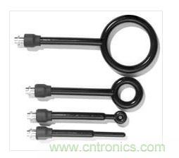 近場探棒組可能包含三種尺寸的磁場探棒(H-Field) 及一組電場探棒(E-Field) 。