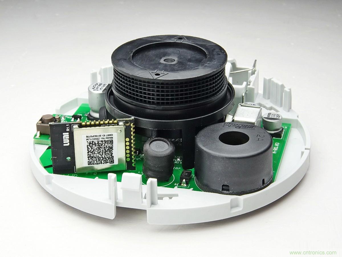 小米煙霧報(bào)警器拆解：一顆電池可用五年是如何做到的？