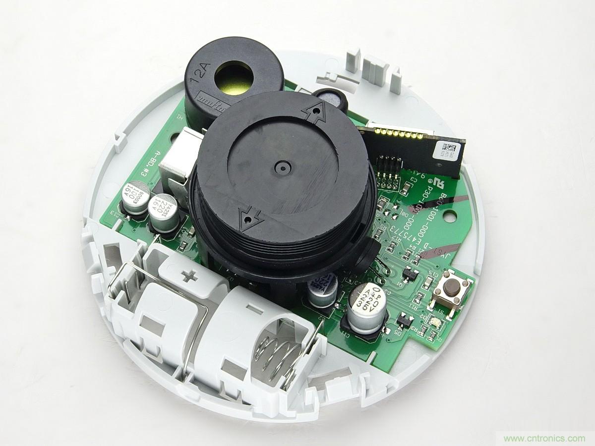 小米煙霧報(bào)警器拆解：一顆電池可用五年是如何做到的？