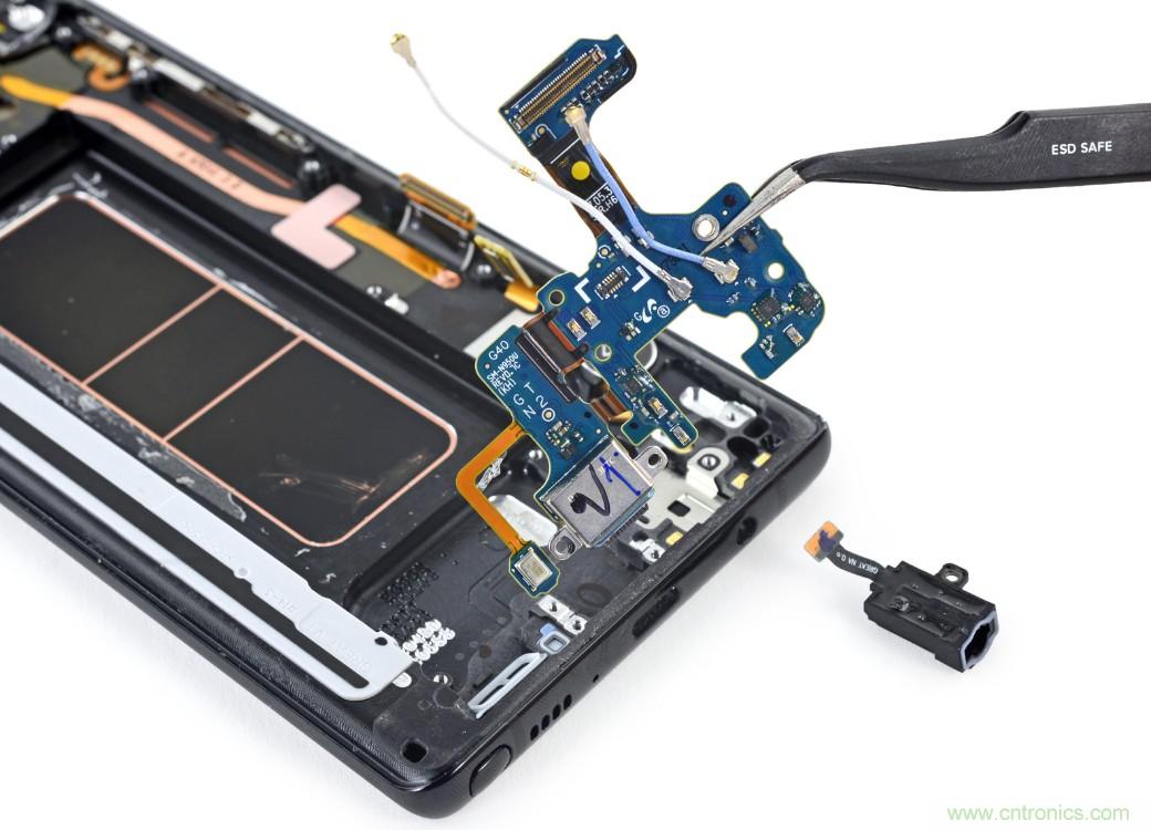 三星Note 8拆解，模塊化+分離式設(shè)計(jì)成趨勢？