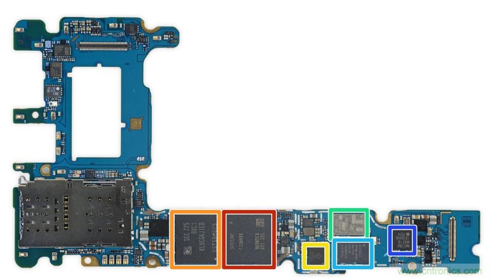 三星Note 8拆解，模塊化+分離式設(shè)計(jì)成趨勢？