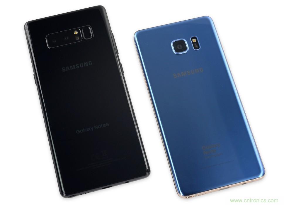 三星Note 8拆解，模塊化+分離式設(shè)計(jì)成趨勢？