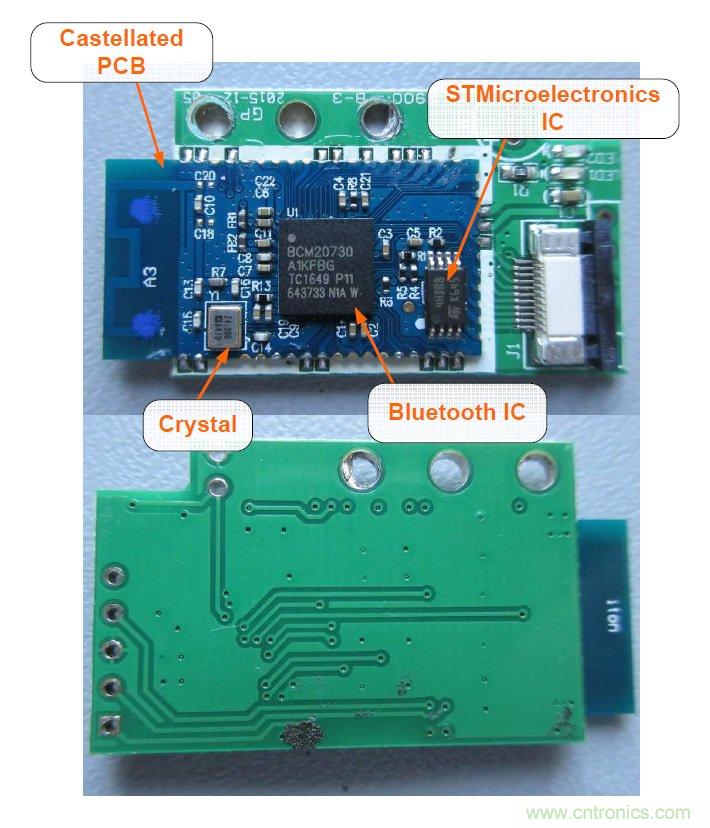 拆解45美元的藍(lán)牙無線條碼掃描槍，發(fā)現(xiàn)里面鏡中有鏡