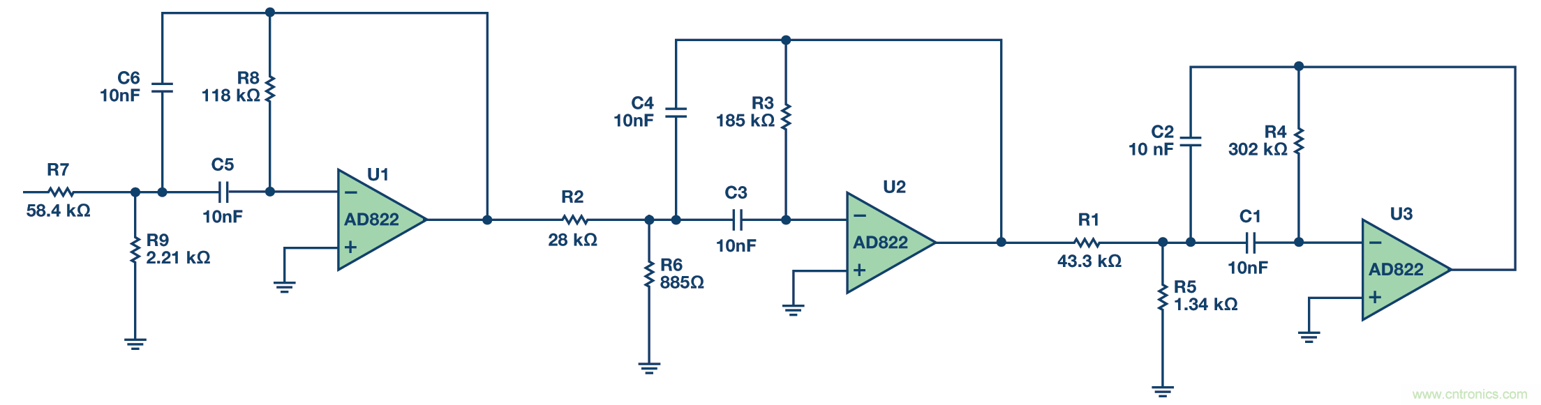 有源濾波器的相位響應(yīng)第三部分:帶通響應(yīng)