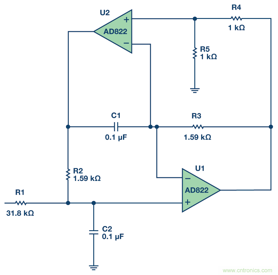 有源濾波器的相位響應(yīng)第三部分:帶通響應(yīng)