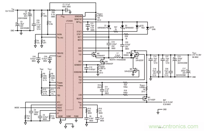 如何選擇一款功能強大、寬輸入范圍的電池充電器？