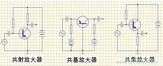 什么是共集、共基、共射放大器？如何分辨3類放大器