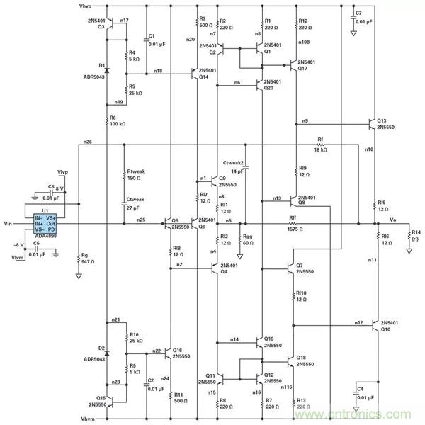 低壓變高壓，運(yùn)算放大器自舉實(shí)現(xiàn)更優(yōu)性能！