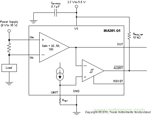 使用快速、精確的過流檢測器，對汽車安全系統(tǒng)進(jìn)行診斷