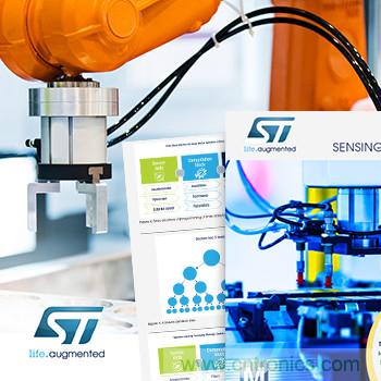 貿(mào)澤攜手ST推出全新電子書，帶你探索工業(yè)傳感解決方案