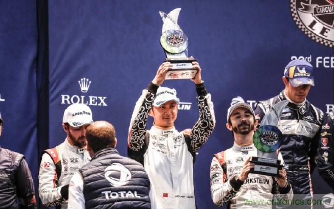 十年相伴，貿(mào)澤電子力挺董荷斌征戰(zhàn)2020，祝賀再登WEC獎(jiǎng)臺(tái)