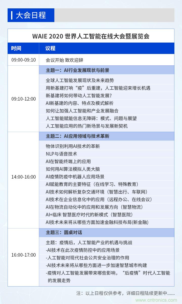 燃AI引擎，WAIE 2020世界人工智能大會震撼來襲！